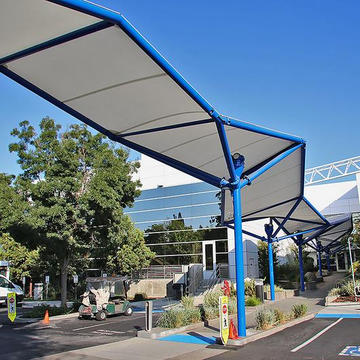 Gallery of Covered Walkway Tensile Membrane Structures - 1