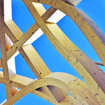 Gallery of Timber Construction in Cambridge Mosque - 1