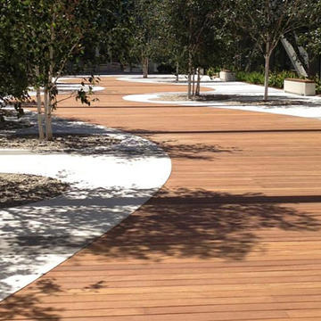 Decking de madera de Bozovich