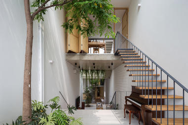 CH住宅，通风立面演绎现代越南民居 / ODDO architects