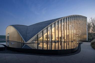 Gallery of Suzhou Swan Harbor Park / Lacime Architects  - 15