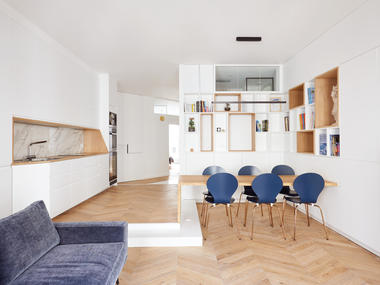 Gallery of Saint-Denis Apartment / JPRCR Architecture  - 1