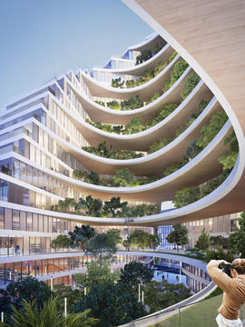 Gallery of MC A Creates Mixed-Use Statement Building with Green Oasis in Tirana, Albania  - 2