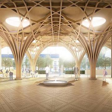 Gallery of Timber Construction in Cambridge Mosque - 2