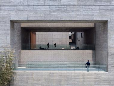 Gallery of Shou County Culture and Art Center / Studio Zhu-Pei  - 7