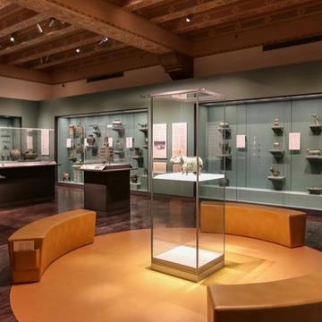 Display Cases in The Asian Art Museum from Goppion