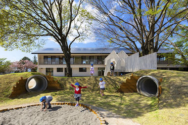 Gallery of MRN Kindergarten and Nursery / HIBINOSEKKEI + Youji no Shiro  - 1