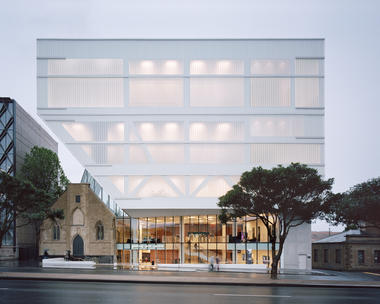 Centro de arte Geelong / Hassell