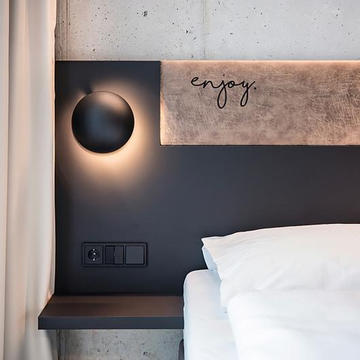 Arte Hotel Salzburg with EGGER surfaces” from EGGER