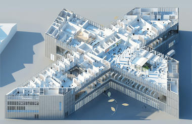 Gallery of OMA's Bibliothèque Alexis de Tocqueville in Caen Slated to Open in 2017  - 9