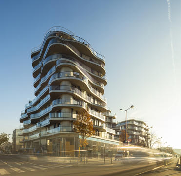 Gallery of Courbes Residential Building / Christophe Rousselle Architecte  - 1