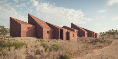 Marc Thorpe Proposes Houses for the Workers of Moroso on the Outskirts of Dakar Senegal
