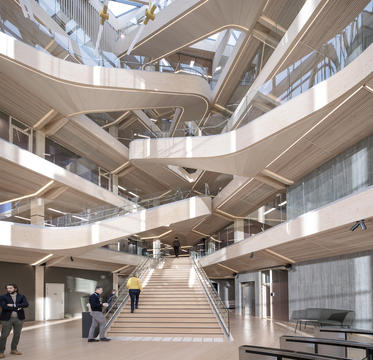 Oficinas del parque financiero / Helen & Hard + SAAHA