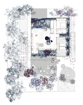 Gallery of A House with Four Gardens / draftworks architects  - 36