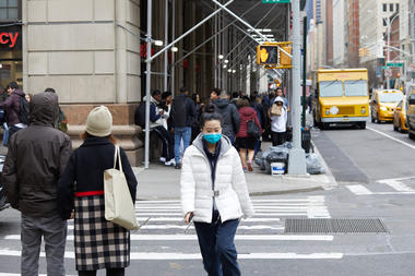 New York Map Highlights Sidewalks with Social Distancing Possibilities