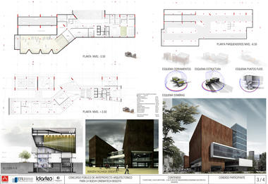 Galería de Segundo Lugar en Concurso público del diseño de nueva cinemateca distrital de Bogotá / Colombia  - 13
