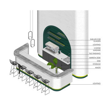 Gallery of Grey-Green Event Space / MT.A  - 16