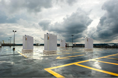 Pabellón de Vivienda Temporal para Trabajadores Sanitarios en México ante COVID-19 por REVOLUTION Arquitectura
