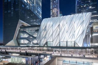 The Shed 文化中心在纽约的哈德逊城市广场开幕