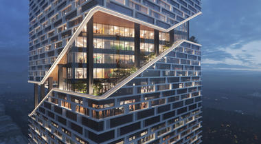 画廊 NBBJ 赢‘Vivo新总部大楼’，32层高的螺旋状塔楼  - 1