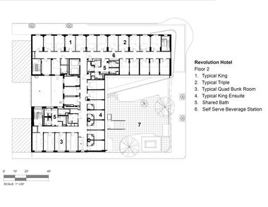 Gallery of The Revolution Hotel / PCA / Prellwitz Chilinski Associates  - 22