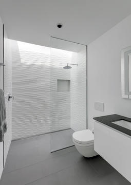 Galería de Dimensiones mínimas y configuraciones eficientes para baños pequeños  - 9