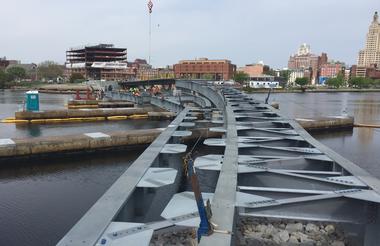 Gallery of Providence Pedestrian Bridge / INFORM Studio  - 13