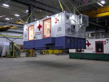 Gallery of WZMH Architects Designs Smart Screening and Testing Pod for COVID-19  - 2