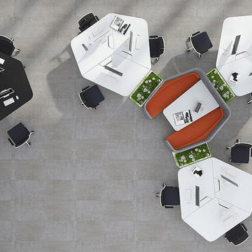 Height Adjustable Desk - Cell from Dynamobel