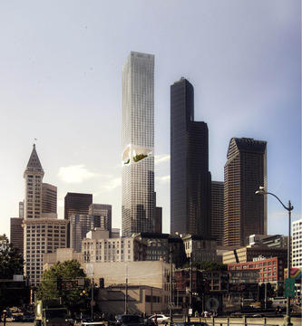 ODA presenta su nuevo diseño para torre de uso mixto en Seattle