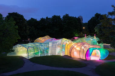 SelgasCano's Serpentine Pavilion to be Relocated to Ice Age Excavation Site in Los Angeles