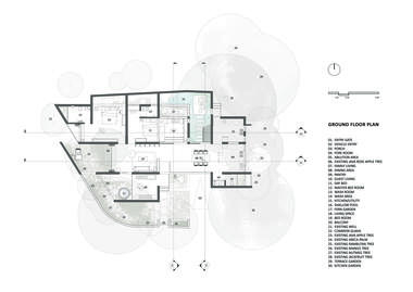 Gallery of HALAMAN The Courtyard House / ZERO STUDIO  - 35
