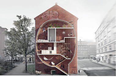 'Live Between Buildings!': New Vision of Loft 2 Competition Entry / Mateusz Mastalski + Ole Robin Storjohann