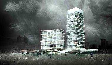 City Cultural Center Competition Entry / KAMJZ Architects