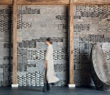 Gallery of Recycling Tiles: 15 Examples of Repurposed Tiles in Walls, Facades, Flooring, and Furniture  - 9