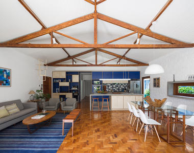 Galería de Casas en Brasil: 19 viviendas con cocina integrada  - 6