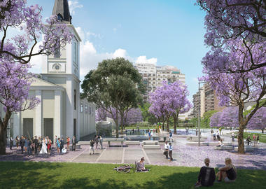 Galería de ¿Cómo será el proyecto para la Plaza Houssay en Buenos Aires?  - 7