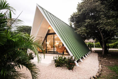 Cabaña A Frame M&K / MICHERON STUDIO