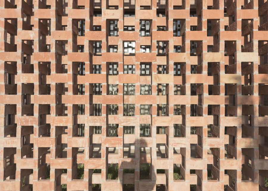 brick arrangement patterns by Sahil kumar | ArchDaily