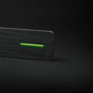Door Handle Minimal Black Light from M&T