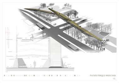 Galería de Propuestas Concurso Pasarela para parques Araucano y Juan Pablo II  - 54