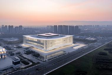 Centro de conferencias Xian / gmp Architects