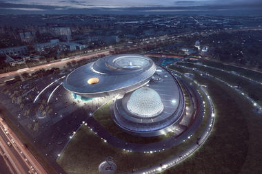 Ennead建筑事务所为上海设计的天文馆Planetarium宣布破土动工