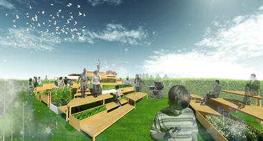 Horta em pendente / Active City Transformation