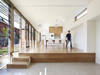 Gallery of St. Kilda Side Yard House / Andrew Child Architect  - 1