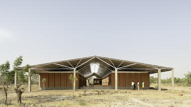Bangre Veenem校区中学及功能楼 / Albert Faus