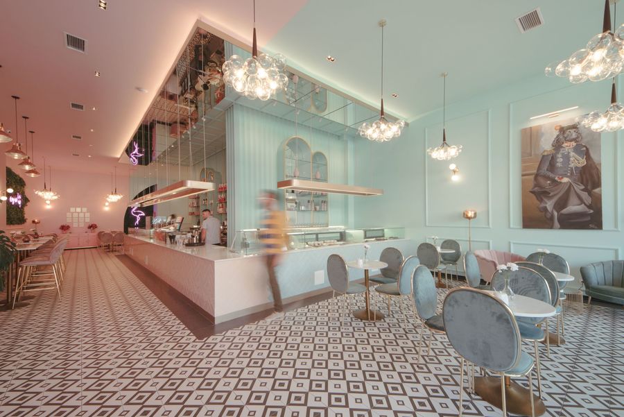 cafe by TAD Architects ArchDaily