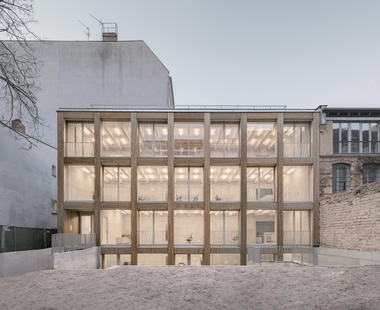 Oficina Remise Immanuelkirchstrasse / JWA Berlin + Ralf Wilkening Architect