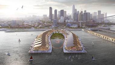 Heatherwick propone una nueva y mejorada experiencia frente al mar para San Francisco