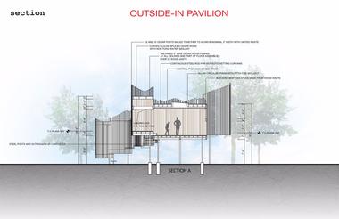 Gallery of Outside-in Pavilion / Valerie Schweitzer Architects  - 14